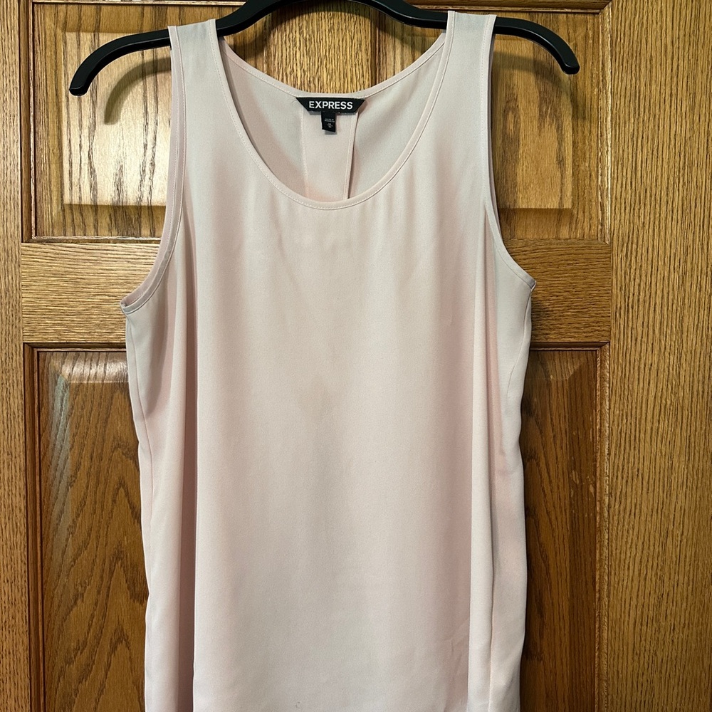 Express Tan Cream Tank Top Sleeveless Style